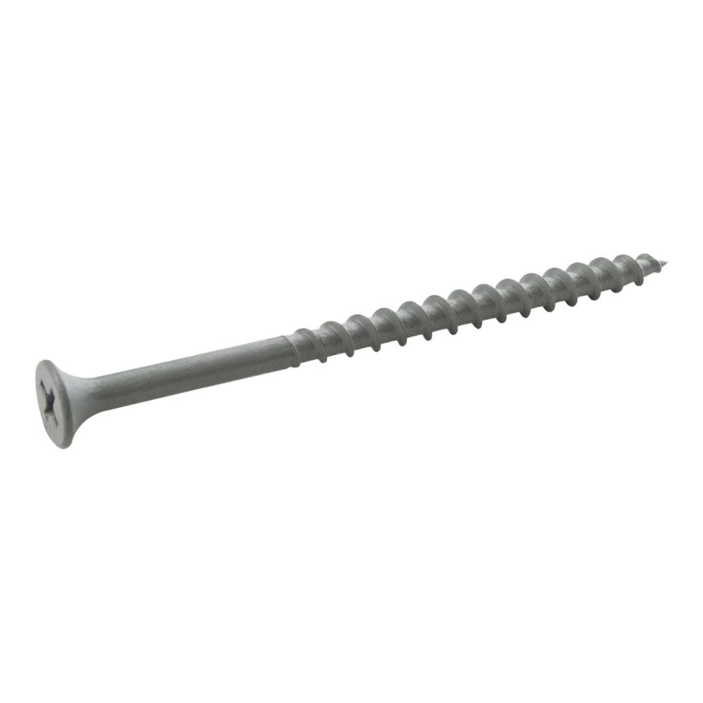 Grip Rite PrimeGuard Ten 5lb Deck Screw 3 in Gray Phillips Drive Head - Ascmtools