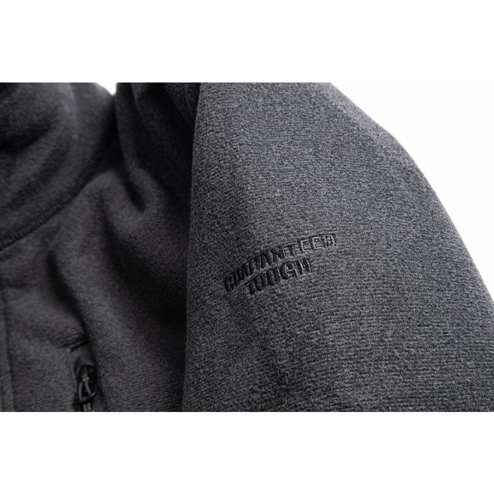 DEWALT 1/4 Zip Fleece Pullover Polyester Black 2X - Ascmtools