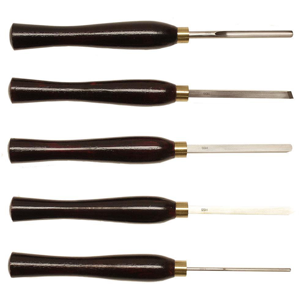 Nova Mini Turning Chisel Set 5 Pc - Ascmtools