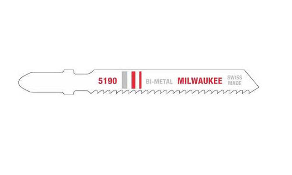 Milwaukee 3 in. 14 TPI Bi-Metal Jig Saw Blade 5PK - Ascmtools