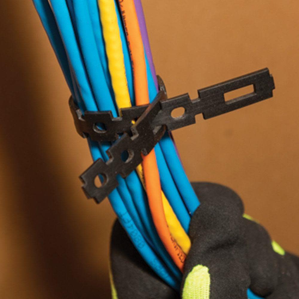 Klein Tools Stretch Cable Tie Roll 75′ - Ascmtools