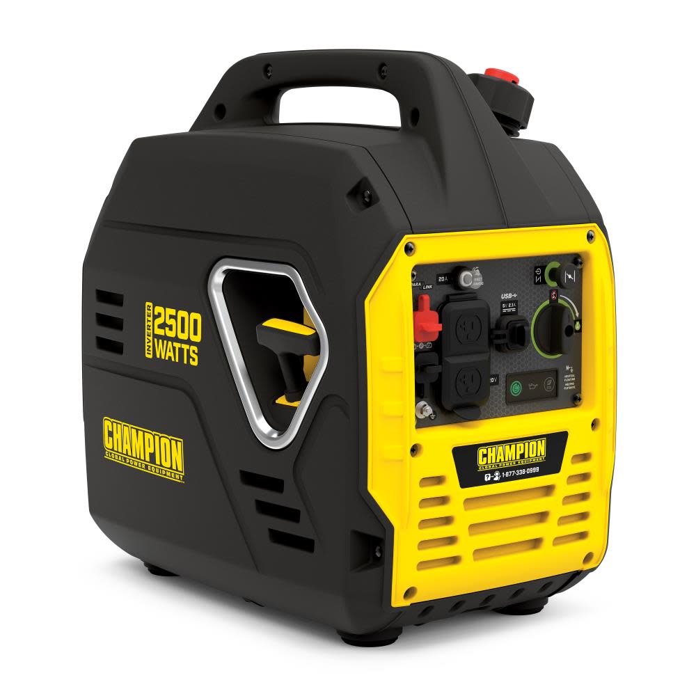Champion Power Equipment 2500-Watt Ultralight Portable Inverter Generator with USB Ports - Ascmtools