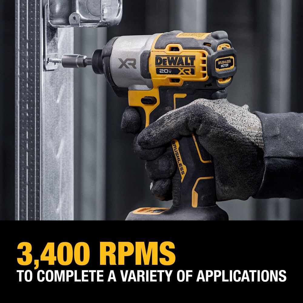 DEWALT 20V MAX XR 1/4″ Impact Driver Kit - Ascmtools
