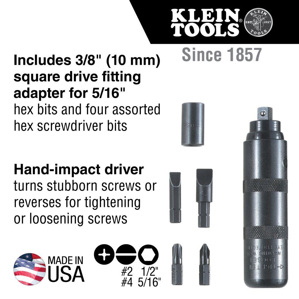 Klein Tools Reversible Impact-Driver Set - Ascmtools