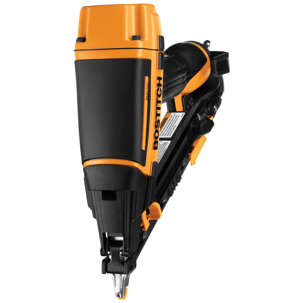Bostitch Smart Point 15 Gauge DA Style Angle Finish Nailer Kit - Ascmtools