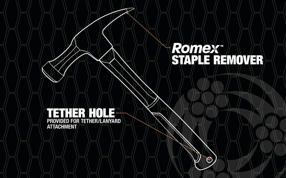 Southwire Electrician Hammer 18oz - Ascmtools