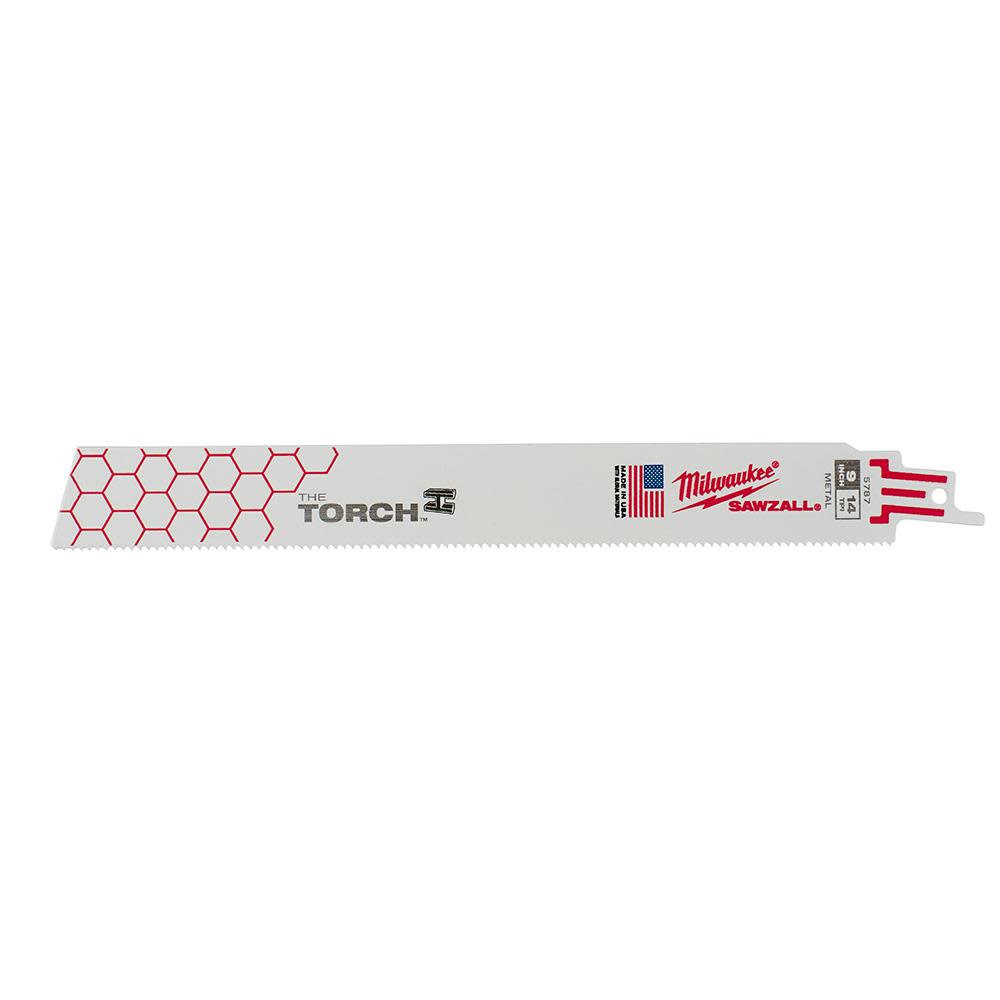 Milwaukee 9 in. 14 TPI THE TORCH SAWZALL Blade 5PK - Ascmtools