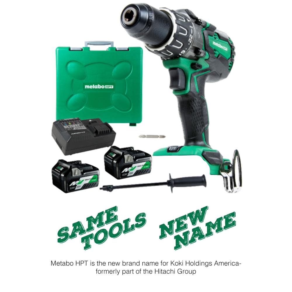Metabo HPT Multivolt 36V Brushless Hammer Drill Kit - Ascmtools