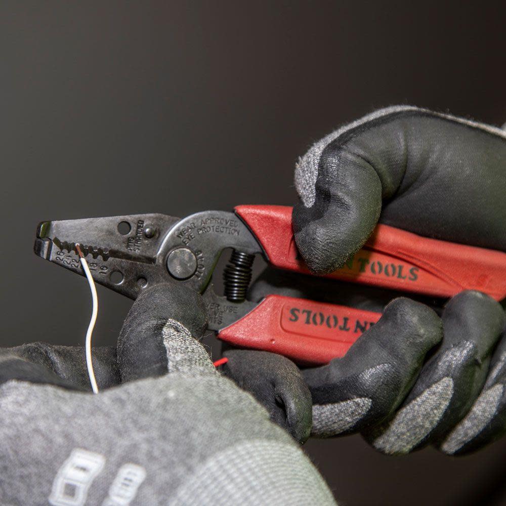 Klein Tools Wire Stripper/Cutter 16-26 AWG STRD - Ascmtools
