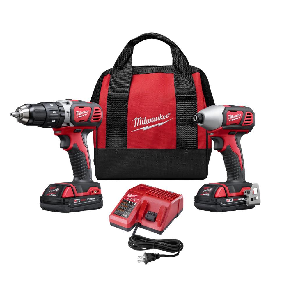 Milwaukee M18 Cordless Lithium Ion 2 Tool Combo Kit with Lantern - Ascmtools