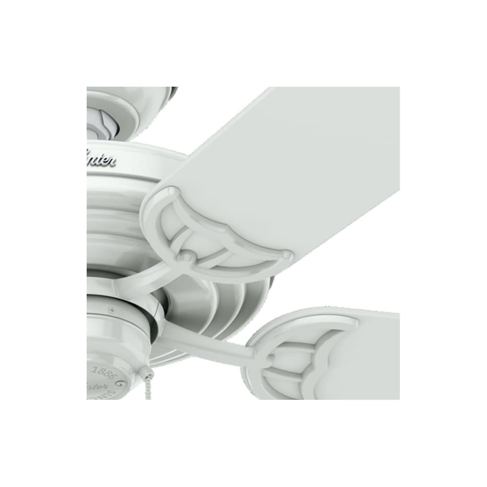 Hunter Fan Sea Air Ceiling Fan 52″ Outdoor White White - Ascmtools