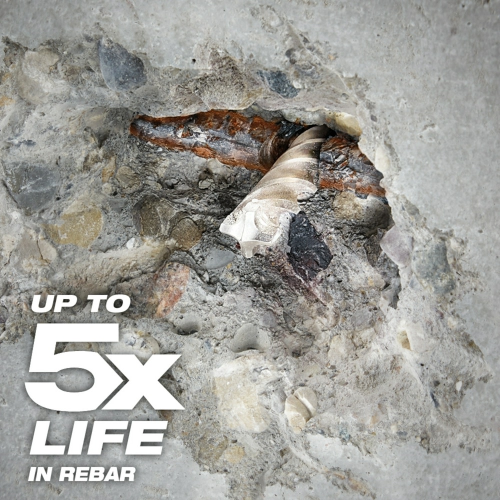 Milwaukee 6pc. SDS Plus MX4 4 Cutter & Chisel Kit - Ascmtools