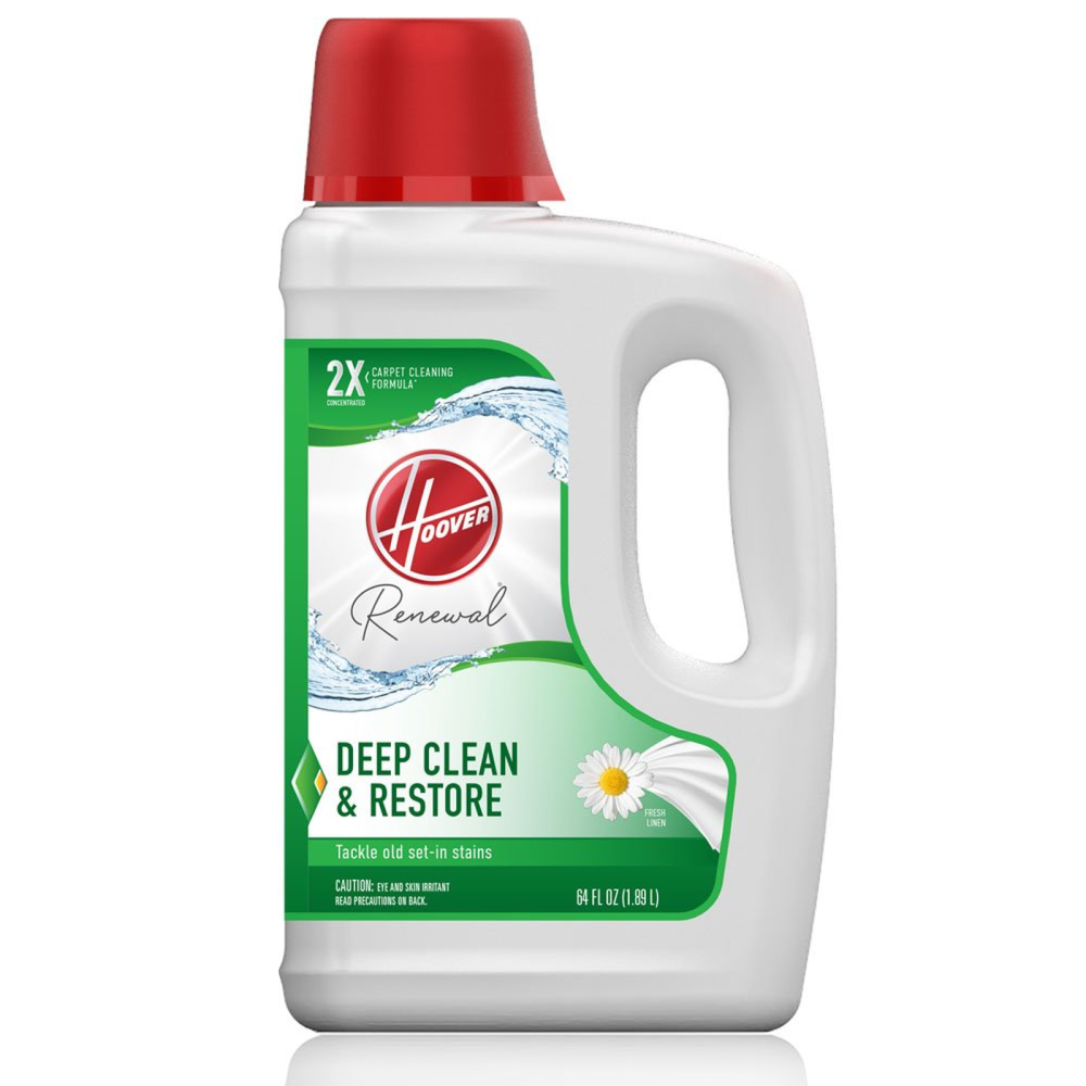 Hoover Residential Vacuum Renewal Carpet Cleaner Solution Deep Cleaning 64oz - Ascmtools