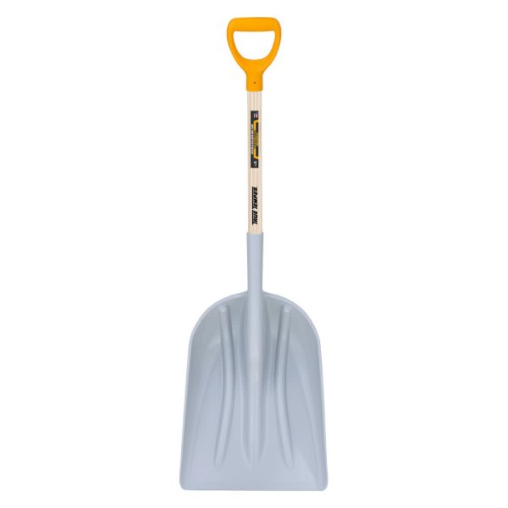 True Temper #14 Poly Blade Scoop with 27 in. D-Grip Wood Handle - Ascmtools