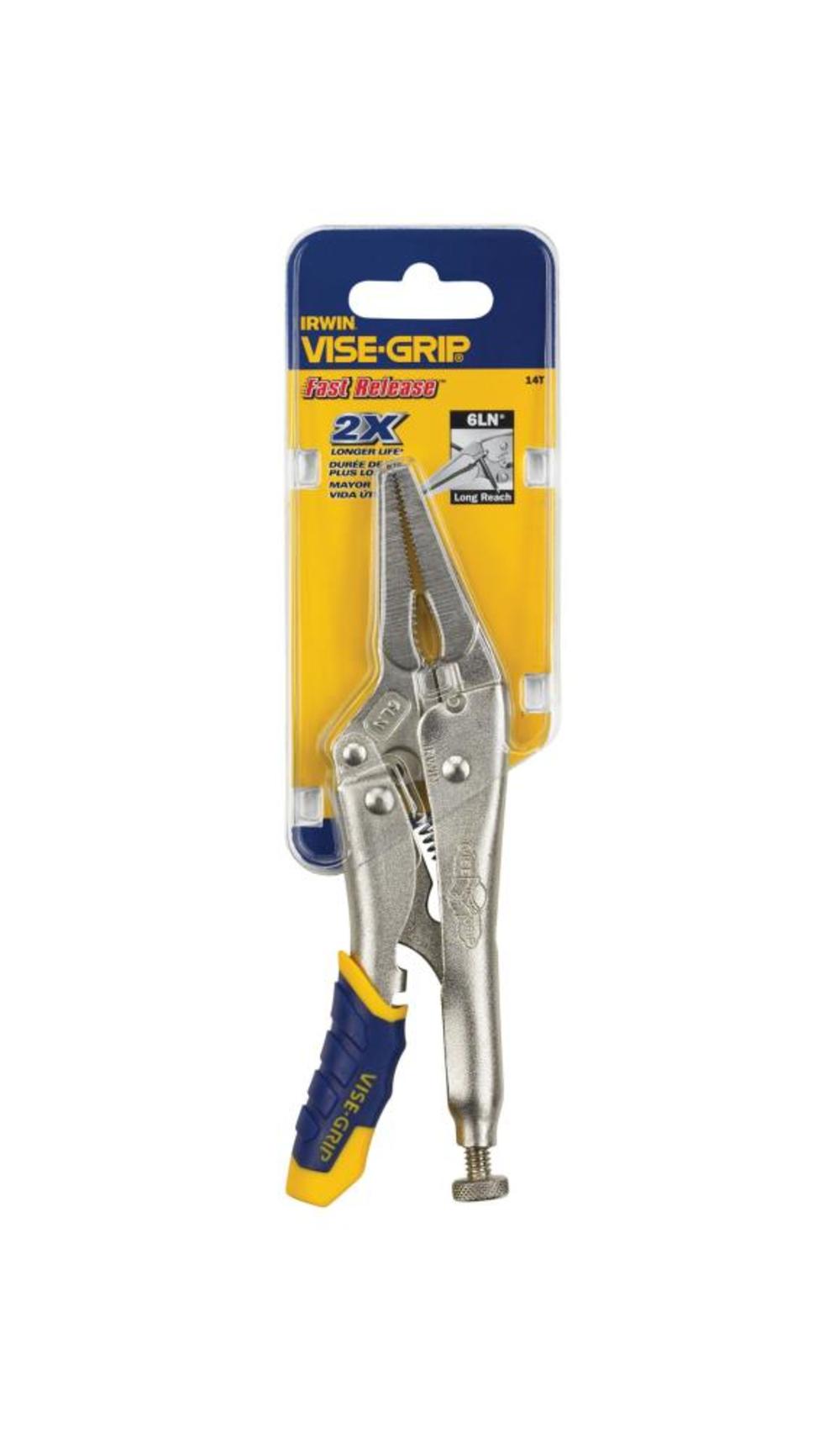 Irwin 6 In. Long Nose Locking Pliers - Ascmtools