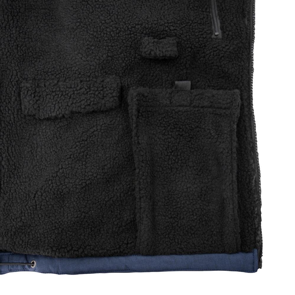 DEWALT Mens Heated Kit Soft Shell Vest with Sherpa Lining Navy 3X - Ascmtools