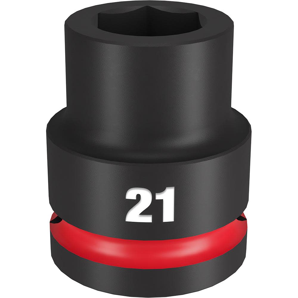 Milwaukee Impact Socket 3/4″ Drive 21mm Standard 6 Point - Ascmtools