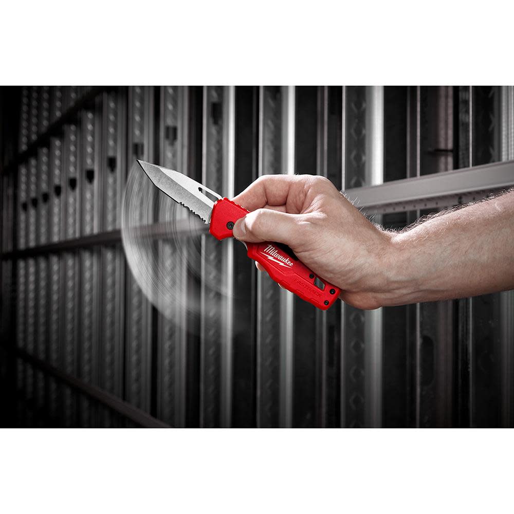 Milwaukee FASTBACK 5in1 Folding Knife - Ascmtools