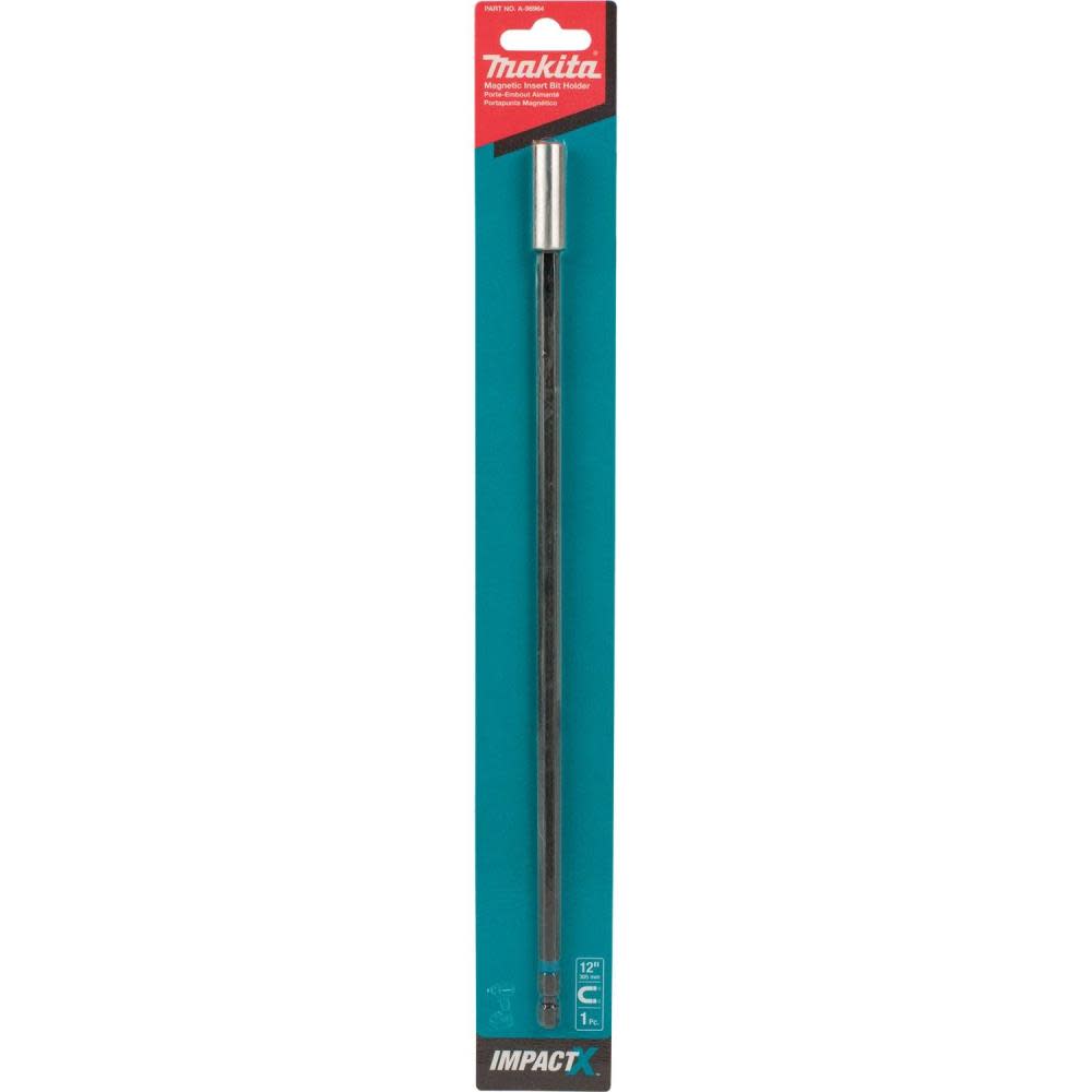 Makita Impact X 12 Magnetic Insert Bit Holder - Ascmtools