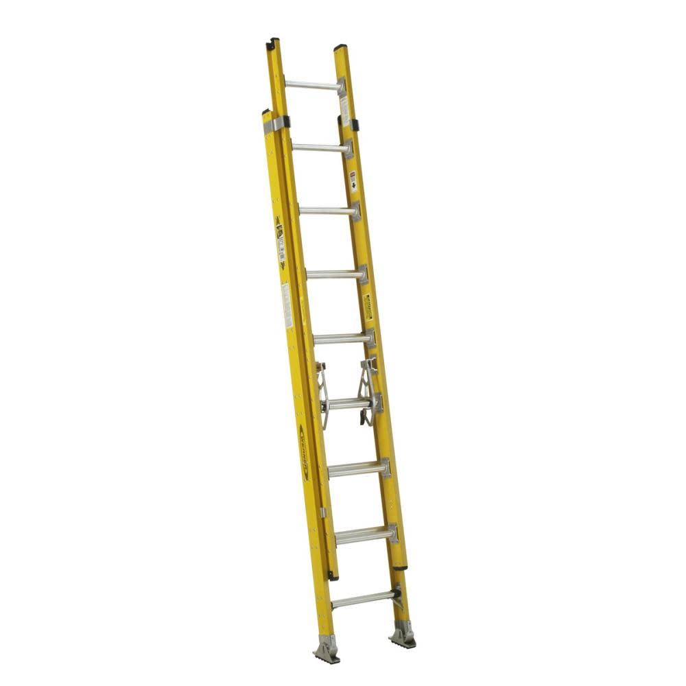 Werner 16 Ft. Type IAA Fiberglass Extension Ladder - Ascmtools