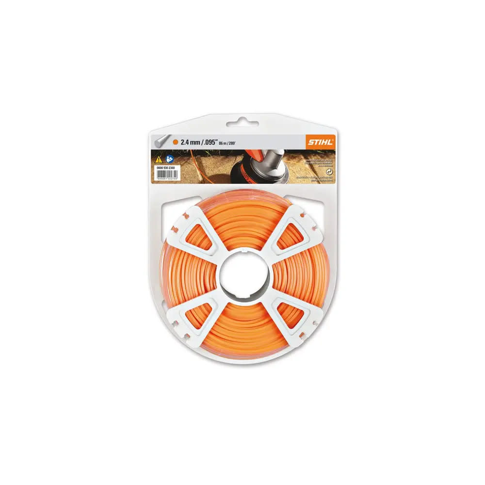 Stihl 0.095″ Diameter x 280′ Orange Nylon Trimmer Line - Ascmtools
