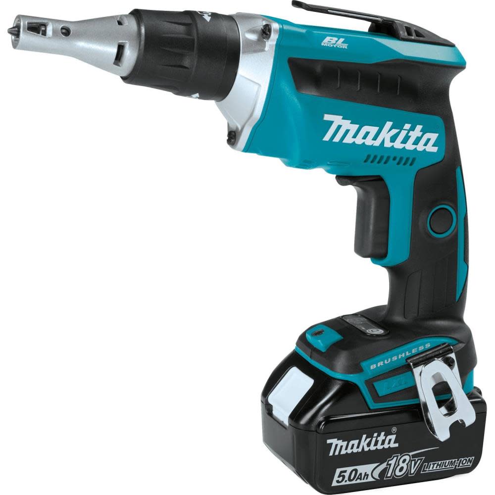 Makita 18V LXT 2pc Combo Kit with Collated Auto Feed Screwdriver Magazine - Ascmtools