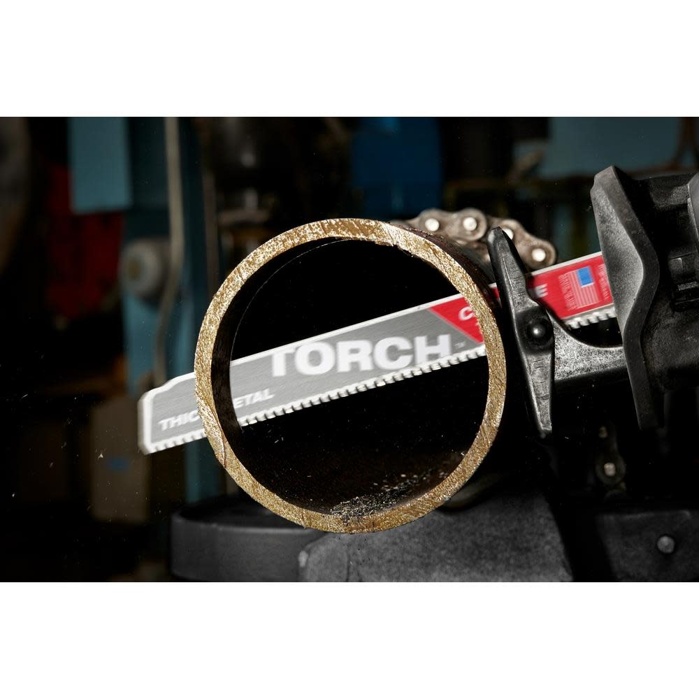 Milwaukee 9 in. 7TPI THE TORCH Carbide Teeth SAWZALL Blade - Ascmtools