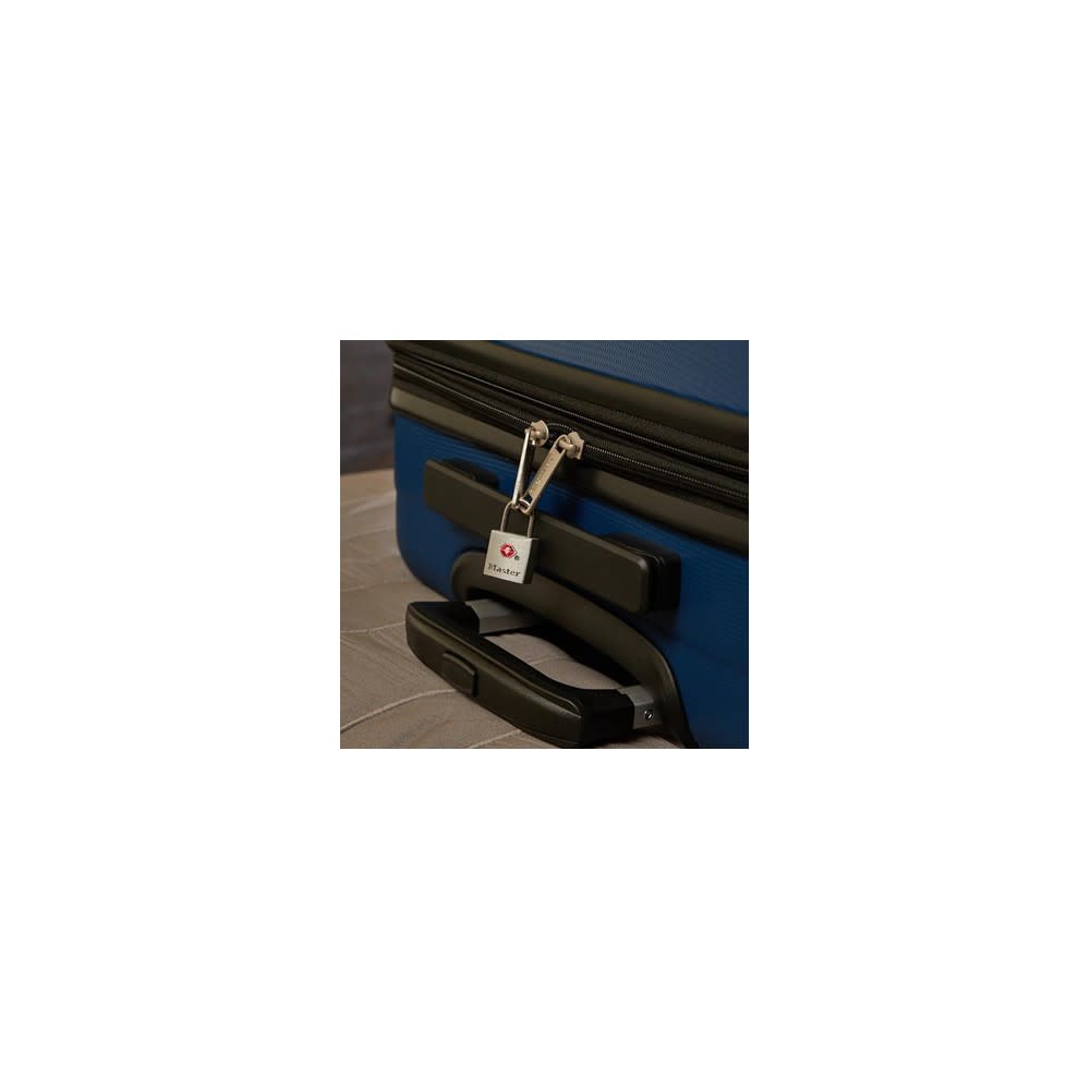 Master Lock Luggage Padlock 7/8″ Solid Metal TSA Accepted 4pk - Ascmtools