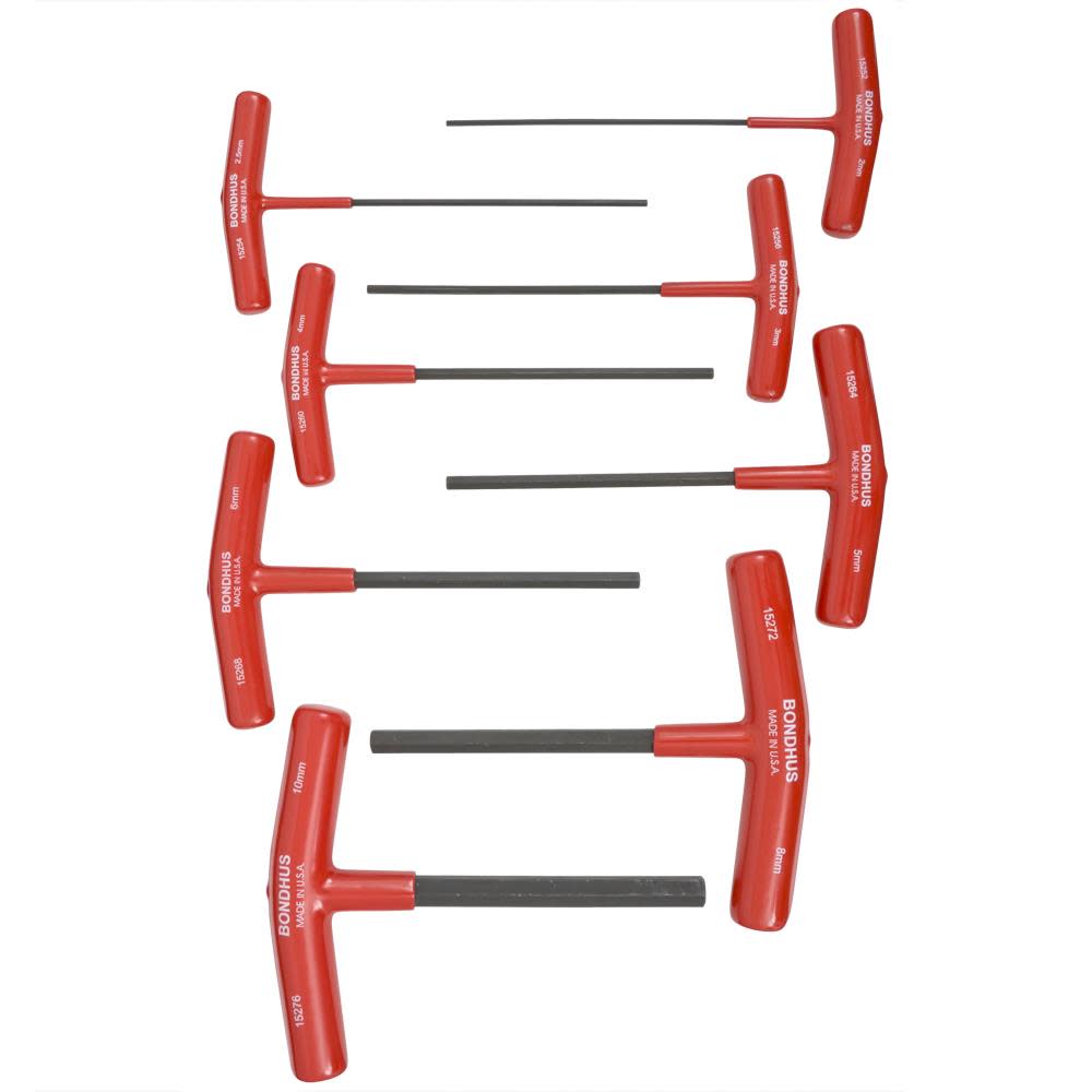 Bondhus Set 6 Hex T-handles - Ascmtools