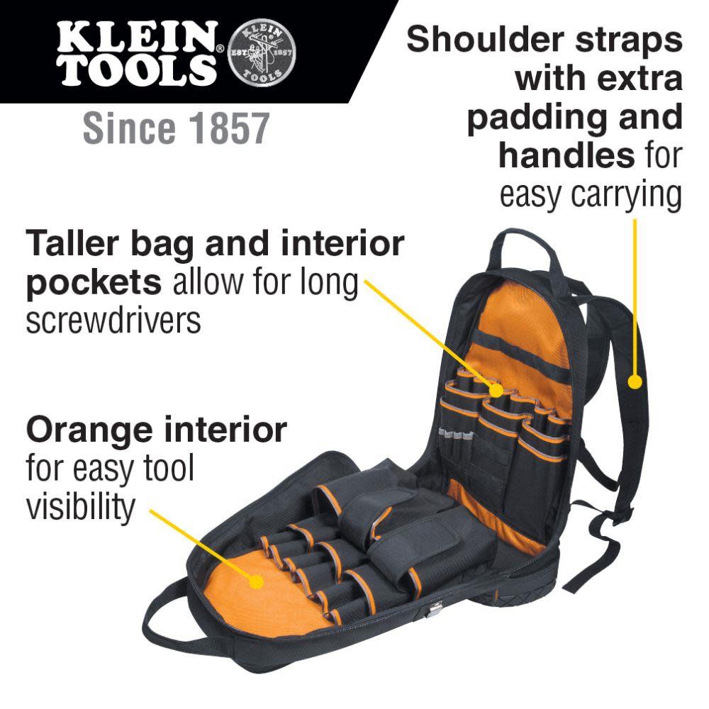 Klein Tools Tradesman Pro Backpack - Ascmtools