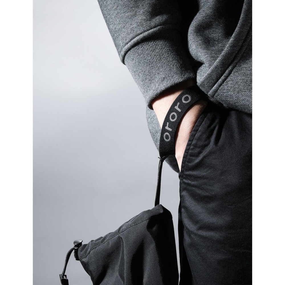ORORO Black & Orange Amsterdam Heated Mittens Kit Medium - Ascmtools