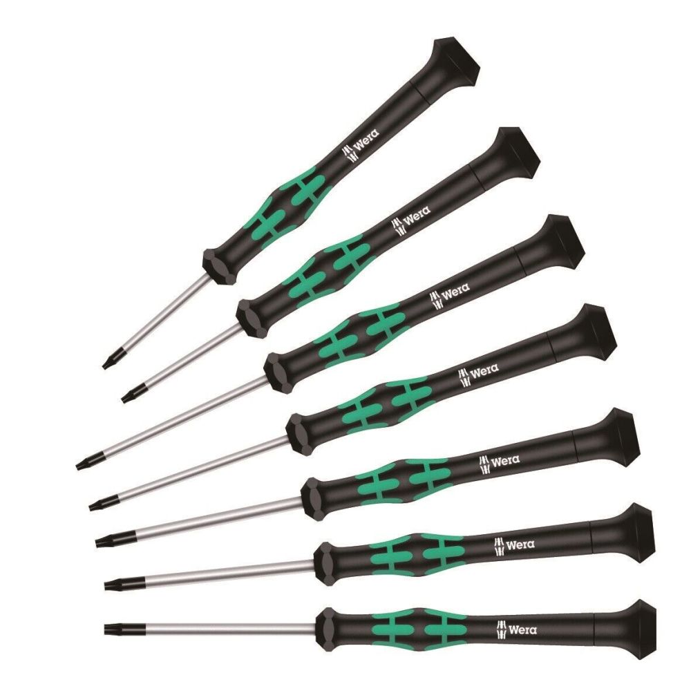 Wera Tools 2067/7 Kraftform Micro Precision TORX HF Screwdriver Set - Ascmtools