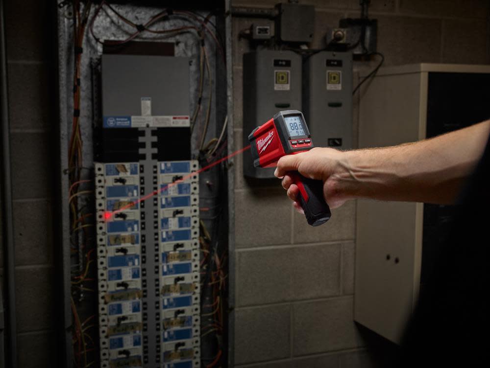 Milwaukee 12:1 Infrared Temp-Gun - Ascmtools