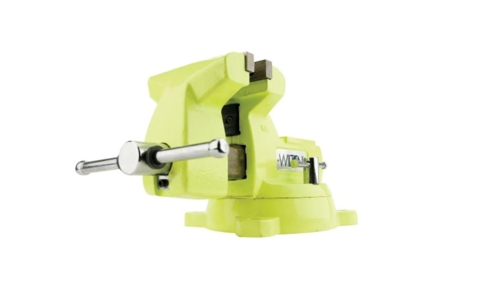 Wilton High-Visibility Safety Vise 5 In. Jaw Width 5-1/4 In. Jaw Opening - Ascmtools