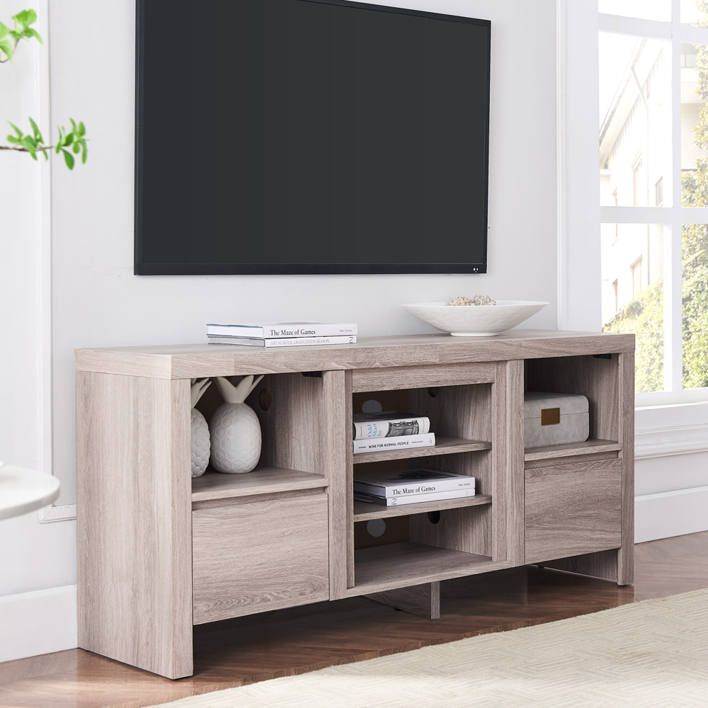 Hearthpro Console Style Media Stand Closed Abrasive Grain Coat Storage - Ascmtools