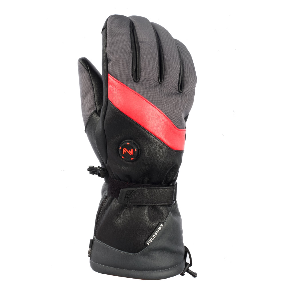 Mobile Warming Slope Style Heated Gloves Unisex 7.4 Volt Gray 2X - Ascmtools
