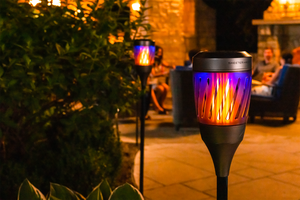 Skeeter Hawk Personal Mosquito Torch Zapper with Lantern - Ascmtools