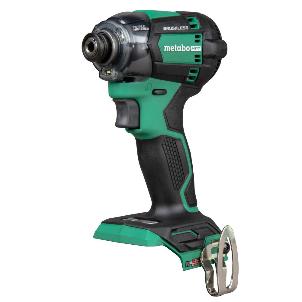 Metabo HPT 18V MultiVolt Impact Driver Triple Hammer Bolt Bare Tool - Ascmtools