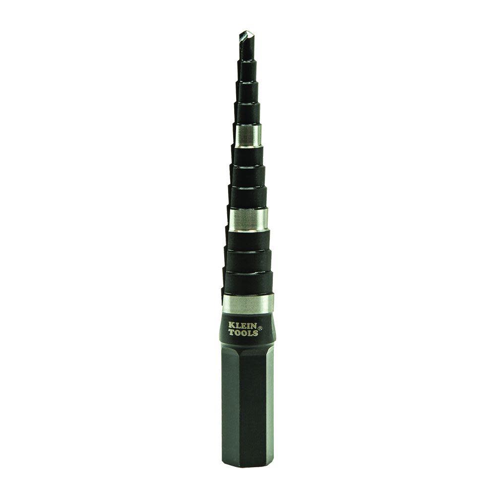 Klein Tools Step Drill Bit #1 Double-Fluted - Ascmtools