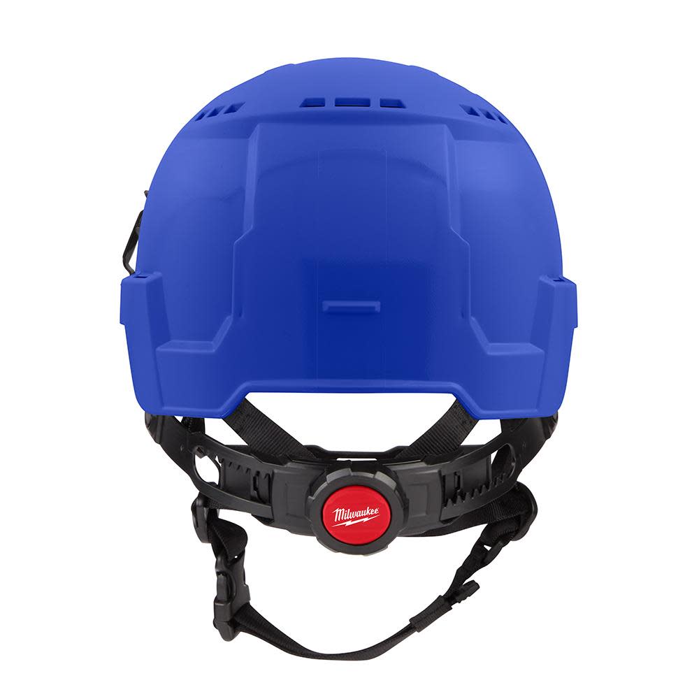 Milwaukee Blue Vented Safety Helmet (USA) – Type 2 Class C - Ascmtools