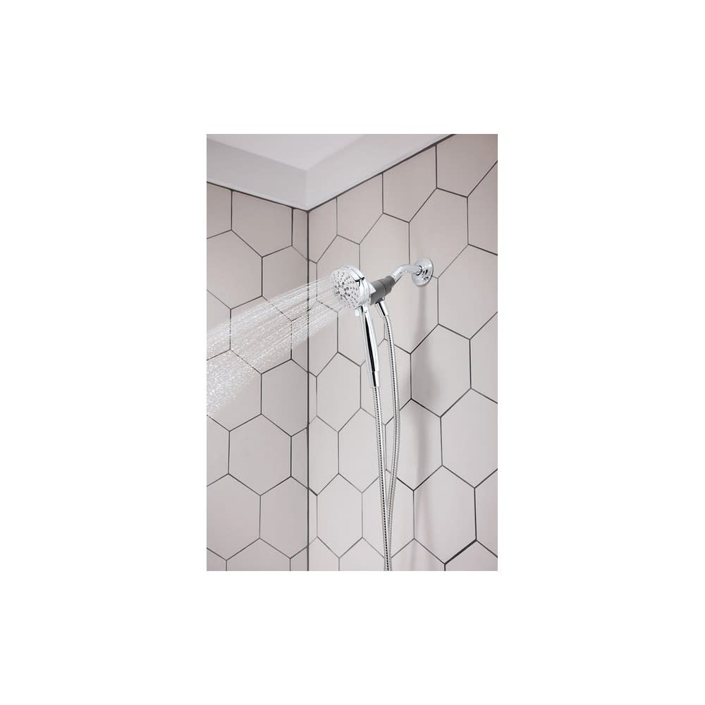 Moen Engage Chrome Metal Eco Performance Handheld Shower - Ascmtools