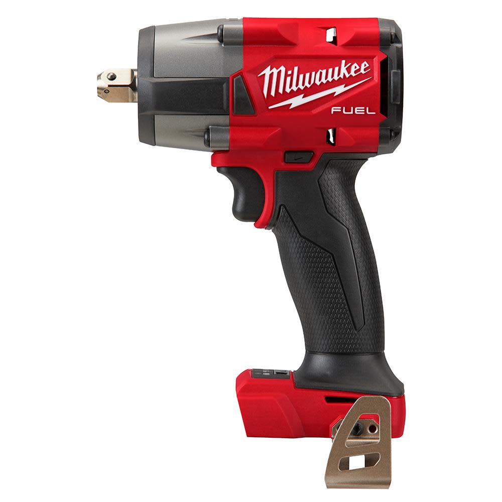 Milwaukee M18 FUEL 1/2 Mid-Torque Impact Wrench with Pin Detent Bare Tool - Ascmtools