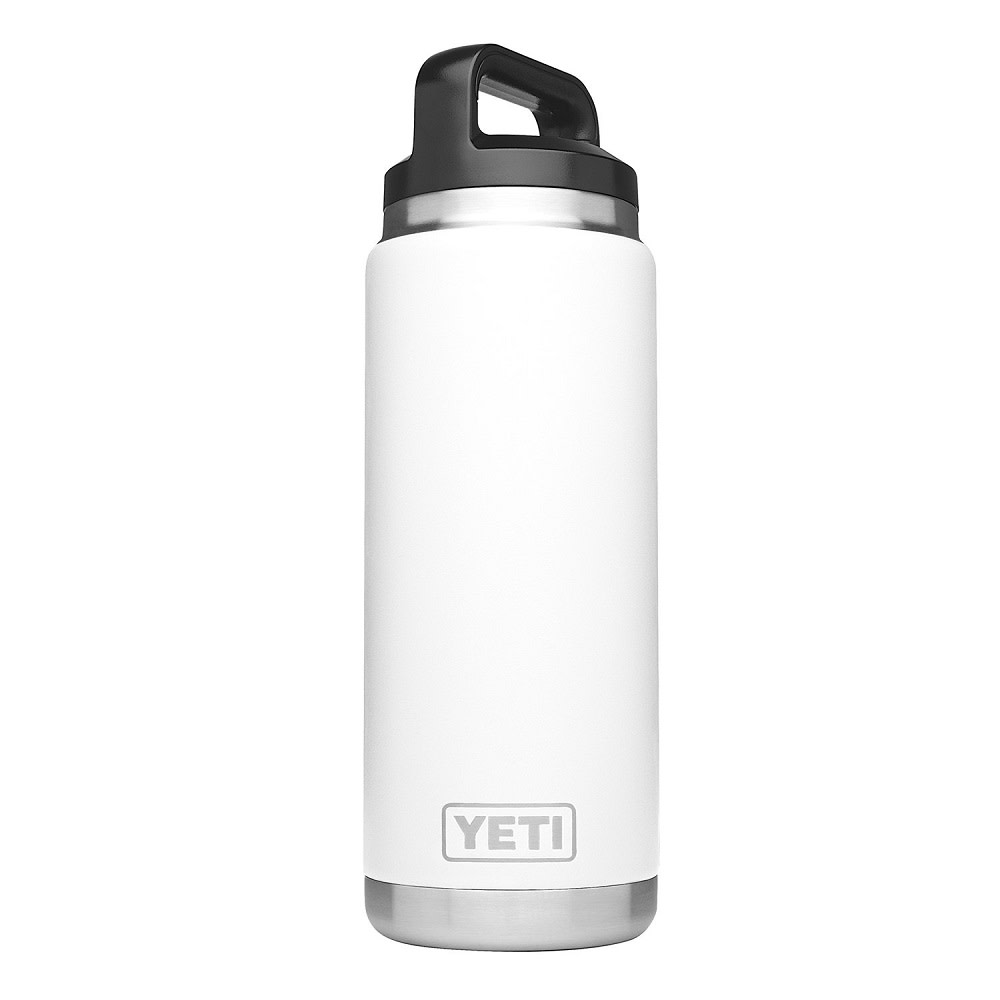 Yeti 26oz Rambler Bottle with Bottle Chug Cap – White - Ascmtools
