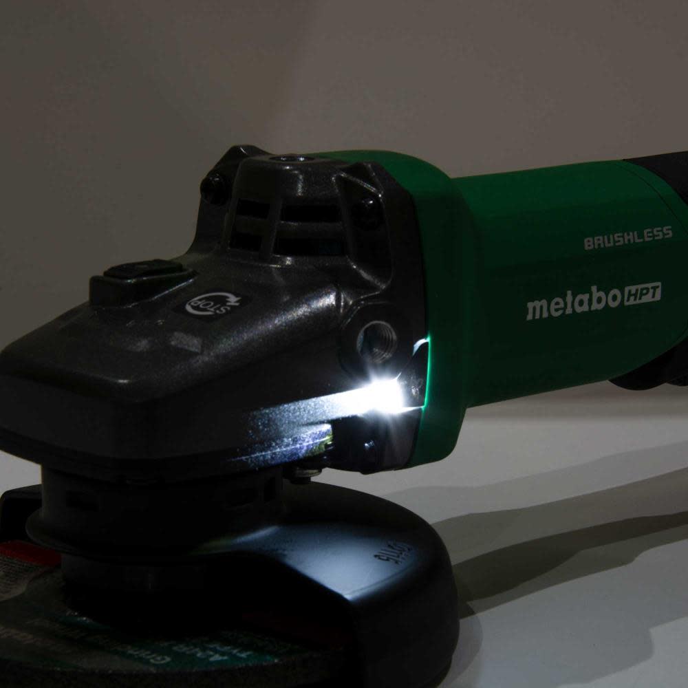 Metabo HPT 36V MultiVolt 6″ Angle Grinder Paddle Switch Variable Speed Cordless Bare Tool - Ascmtools