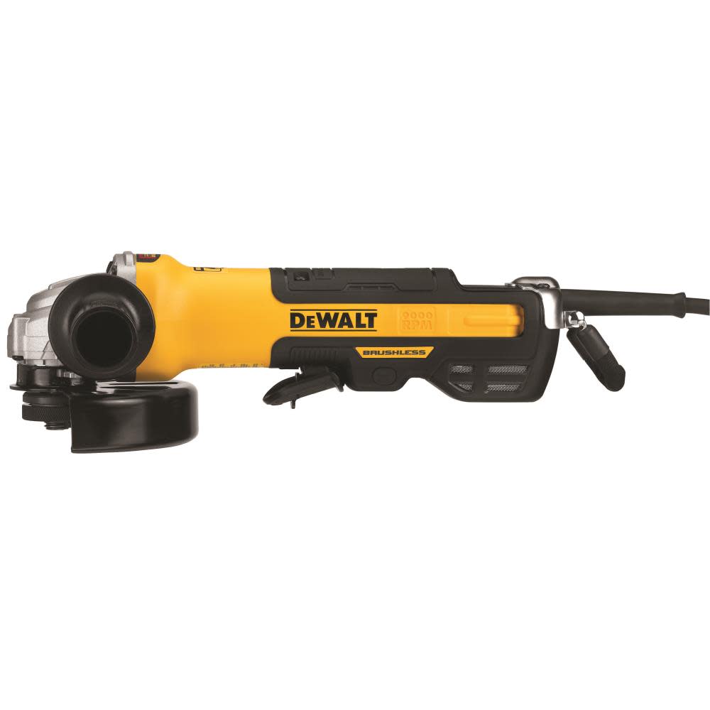 DEWALT 5″ / 6″ Paddle Switch Small Angle Grinder with Kickback Brake No Lock - Ascmtools