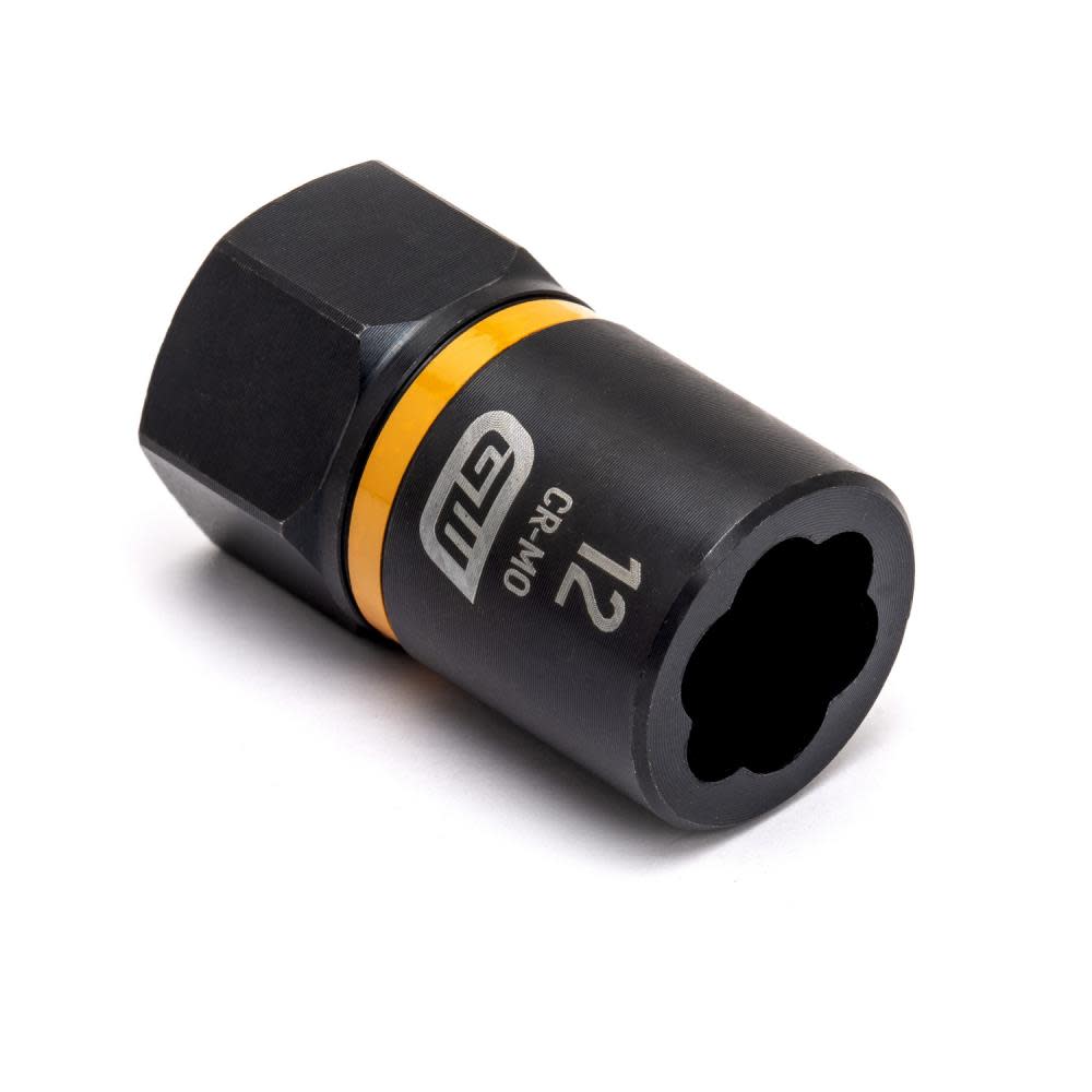 GEARWRENCH 3/8 Drive Bolt biter Impact Extraction Socket 12mm - Ascmtools