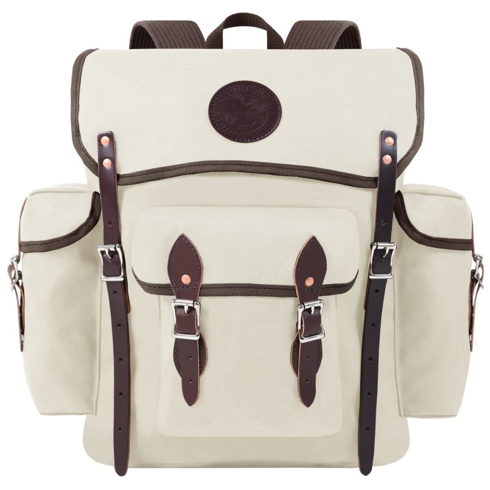 Duluth Pack 24 Liter Capacity Natural Canvas Wanderer Backpack - Ascmtools
