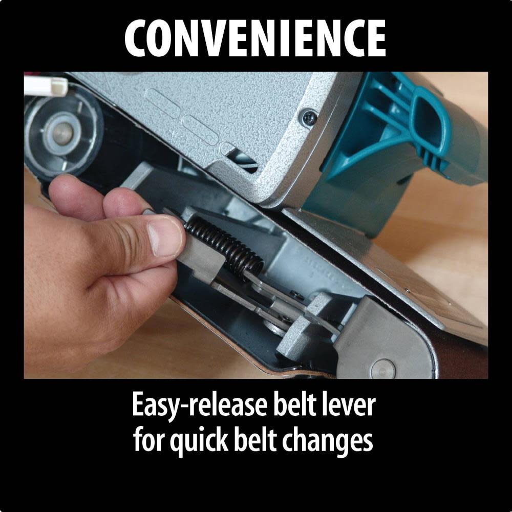 Makita Belt Sander (3 In. x 24 In.) - Ascmtools