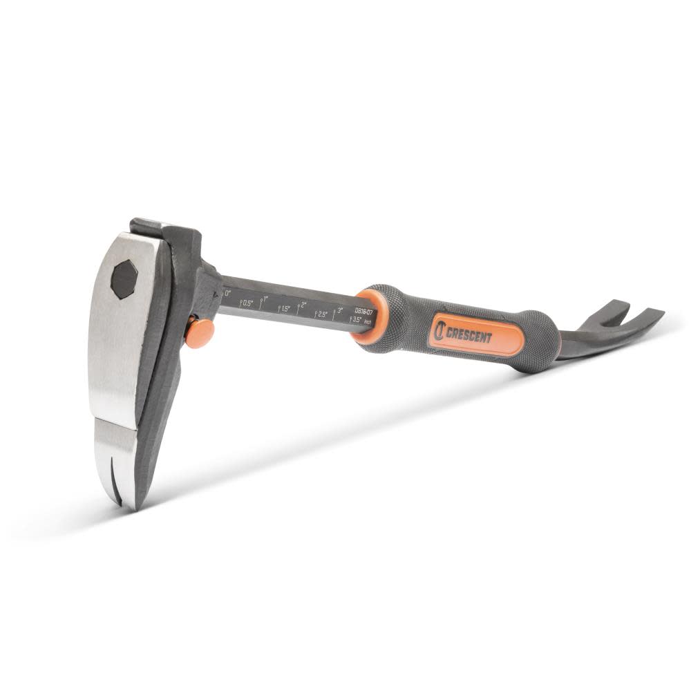 Crescent 16 Adjustable Pry Bar with Nail Puller - Ascmtools