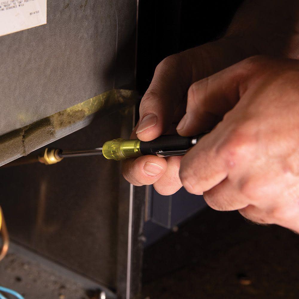 Klein Tools HVAC Pocket Screwdriver 3-in-1 - Ascmtools